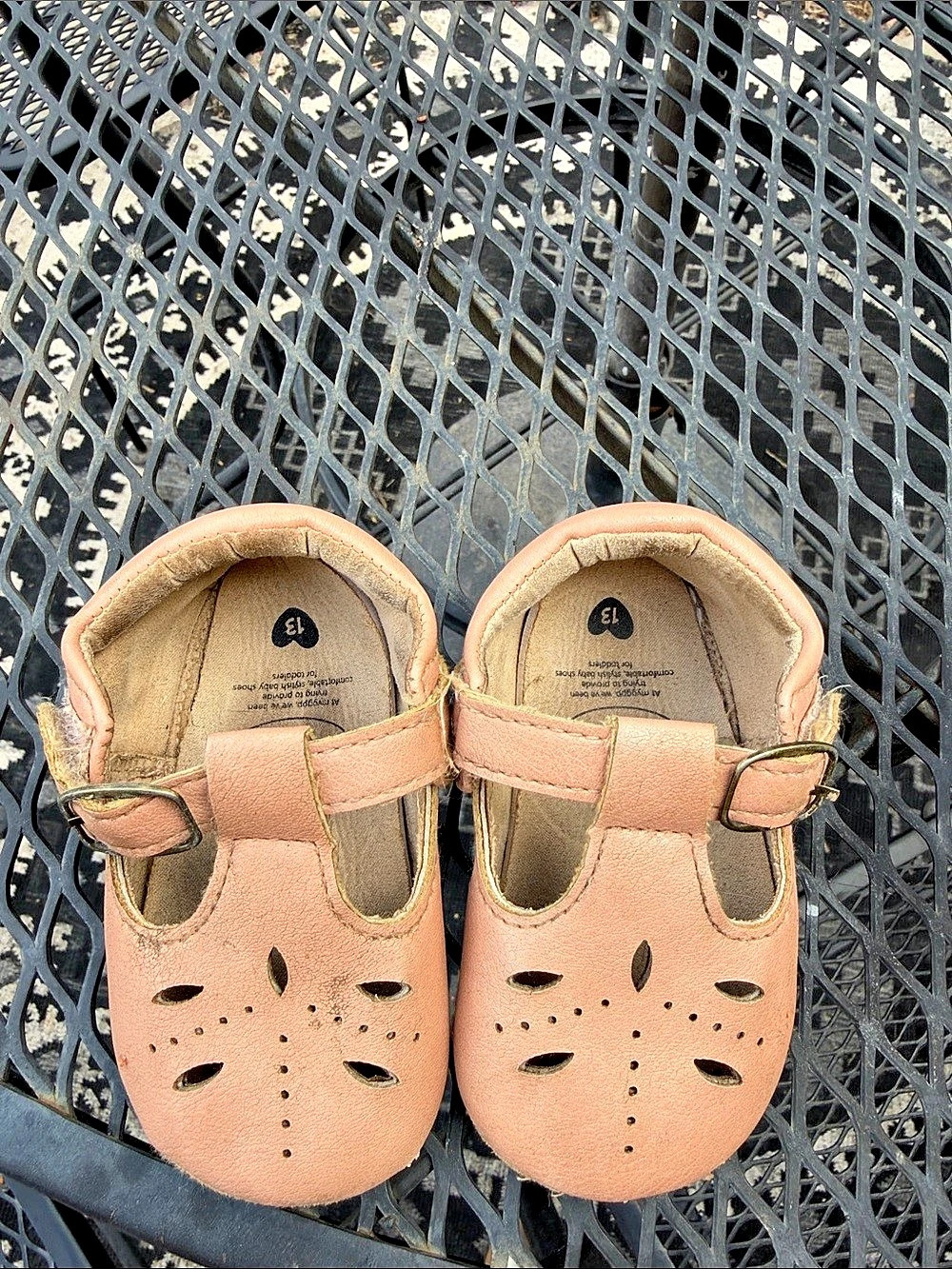 Myggpp Pink Buckle Moccasins
